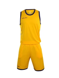 Баскетбольная форма KELME Basketball Clothes Yellow