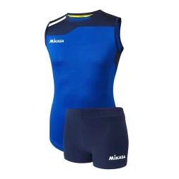 Форма волейб. жен. MIKASA MT377-02-2XL, р. 2XL, 90% полиэстер, 10% эластан, красно-желтый
