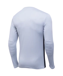 Футболка вратарская JOGEL CAMP GK Padded LS, серый/черный/белый