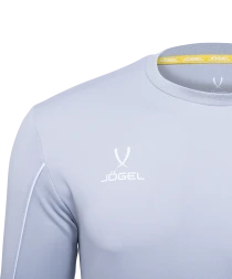 Футболка вратарская JOGEL CAMP GK Padded LS, серый/черный/белый, детский