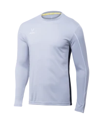 Футболка вратарская JOGEL CAMP GK Padded LS, серый/черный/белый, детский
