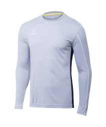 Футболка вратарская JOGEL CAMP GK Padded LS, серый/черный/белый, детский