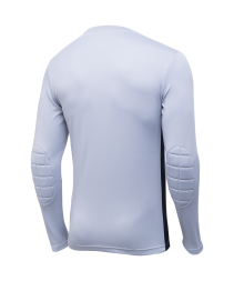 Футболка вратарская JOGEL CAMP GK Padded LS, серый/черный/белый, детский