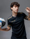 Футбольная форма KELME Short Sleeve Football Uniform Black