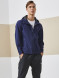 Ветровка KELME Woven Hooded Jacket Dark Blue