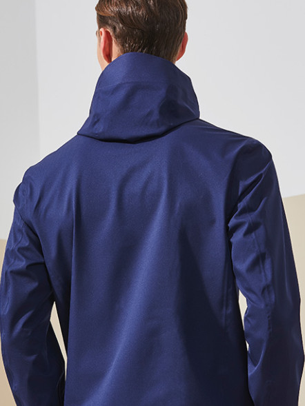 Ветровка KELME Woven Hooded Jacket Dark Blue