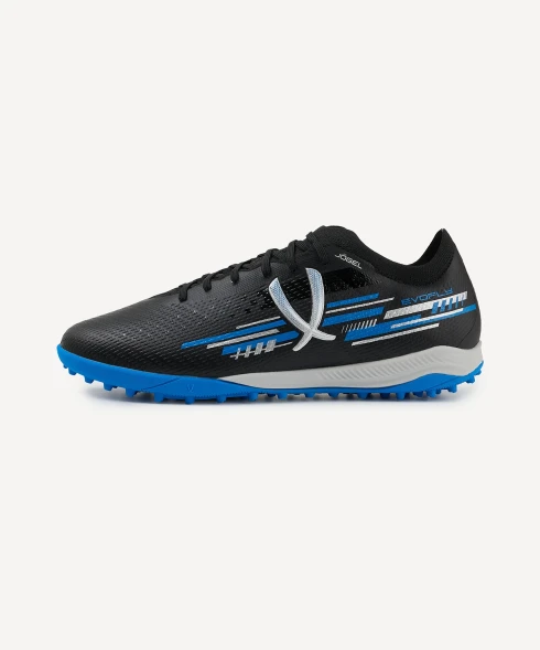 Бутсы многошиповые JOGEL Evofly TF PRO Black/blue
