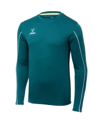 Футболка вратарская JOGEL CAMP GK Padded LS, зеленый/черный/белый, детский