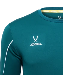 Футболка вратарская JOGEL CAMP GK Padded LS, зеленый/черный/белый, детский