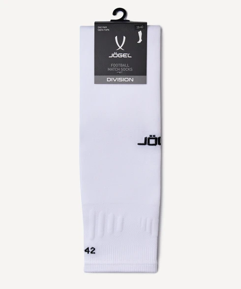Гольфы футбольные JOGEL MATCH FOOTLESS SOCKS, белый