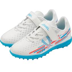 Бутсы многошиповые JOGEL Evofly TF Talant White/blue, детский