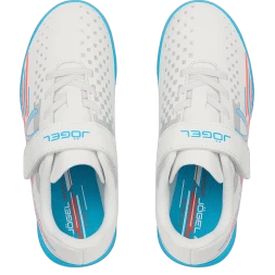 Бутсы многошиповые JOGEL Evofly TF Talant White/blue, детский