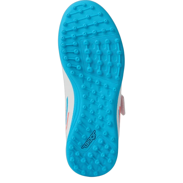 Бутсы многошиповые JOGEL Evofly TF Talant White/blue, детский
