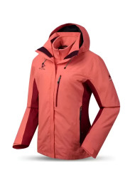 Куртка утепленная KELME Female Jacket (Two-Piece Suit) Coral