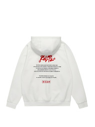 Худи KELME Knitted Hooded Sweatshirt White