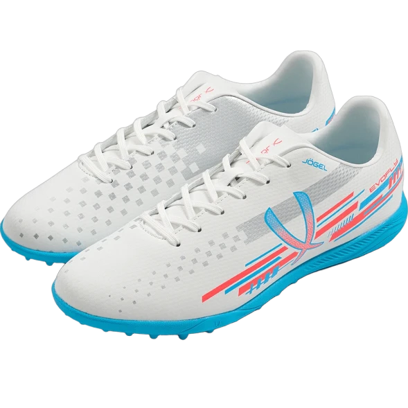 Бутсы многошиповые JOGEL Evofly TF Talant White/blue