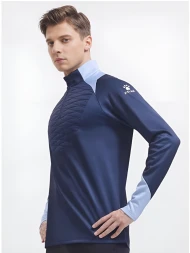 Олимпийка KELME Quilted Training Jumper Dark Blue