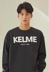 Свитшот KELME Fleece Sweater Light Blue