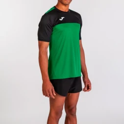 Футболка игровая JOMA с коротким рукавом WINNER Зеленый-черный