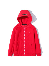 Детское худи KELME Boys Cardigan Sweater Red