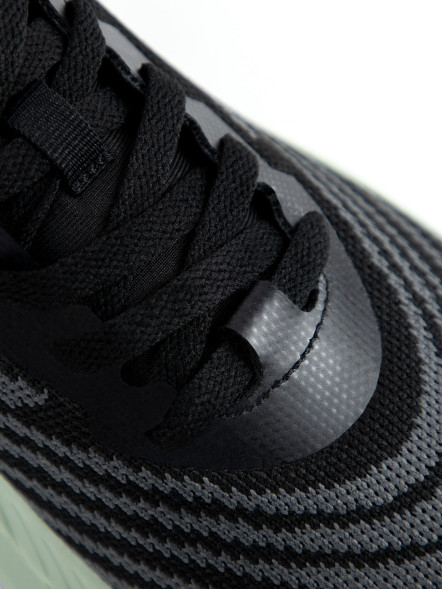 Кроссовки FN React (Black/Light Green)