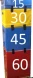  Плиометрические боксы Match 4 шт 