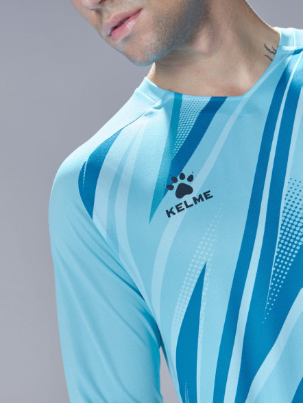 Вратарская форма KELME Long Sleeve Goalkeeper Suit Light Blue