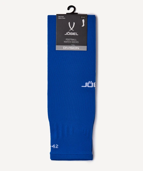 Гольфы футбольные JOGEL MATCH FOOTLESS SOCKS, синий