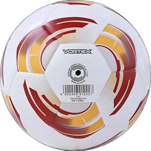 Мяч футбольный KELME Football (Laminated) (White/Burgundy)