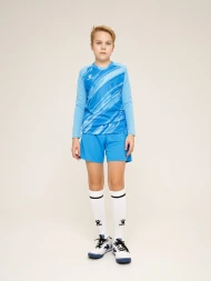 Детский комплект (лонгслив, шорты) KELME Long Sleeve Goalkeeper Suit Light Blue