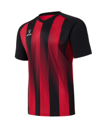 Футболка игровая JOGEL CAMP Striped Jersey, красный/черный, детский