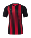 Футболка игровая JOGEL CAMP Striped Jersey, красный/черный, детский