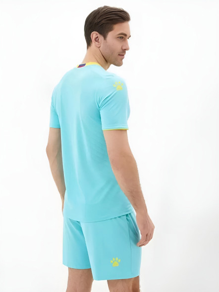 Футбольная форма KELME Short Sleeve Football Uniform Light Blue