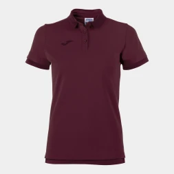 Женское поло JOMA BALI II Бордовый