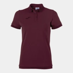 Женское поло JOMA BALI II Бордовый