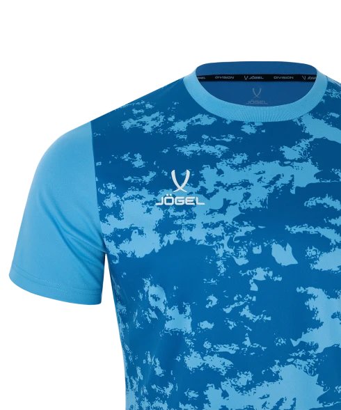 Футболка вратарская JOGEL DIVISION PerFormDRY SPLASH GK Jersey, голубой