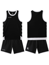 Баскетбольная форма KELME Children's Basketball Uniform Black