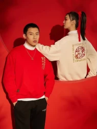Свитшот KELME Round Neck Sweater White