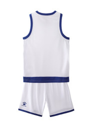 Баскетбольная форма KELME Children's Basketball Uniform White
