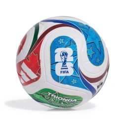 Мяч футб. ADIDAS WC26 Trionda League BOX, JD8045, р.5, 4пан, FIFA Quality,ТПУ, термосш, мультиколор