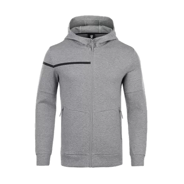 Толстовка KELME Men's Hooded Jacket Grey