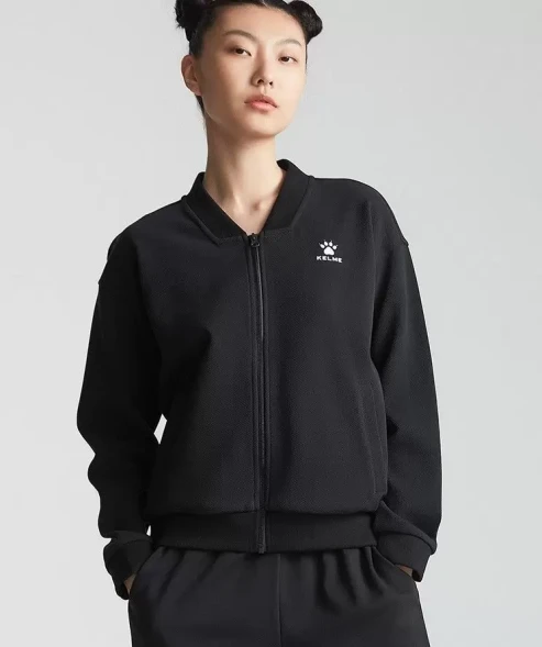 Бомбер KELME Knitted Coat Black