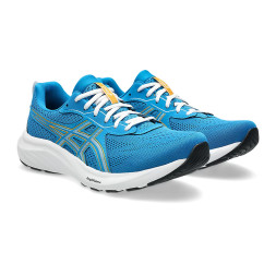 Кроссовки бег. ASICS Gel-Contend 9 1011B881 407, р.7 (рос.39),кожзам,текстиль,резина, темно-синий