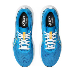 Кроссовки бег. ASICS Gel-Contend 9 1011B881 407, р.7 (рос.39),кожзам,текстиль,резина, темно-синий
