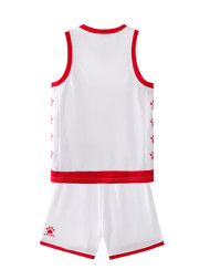 Баскетбольная форма KELME Children's Basketball Uniform White