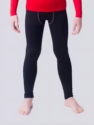 Детское термобелье низ KELME Tight Trousers Kid Black