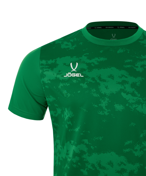 Футболка вратарская JOGEL DIVISION PerFormDRY SPLASH GK Jersey, зеленый, детский