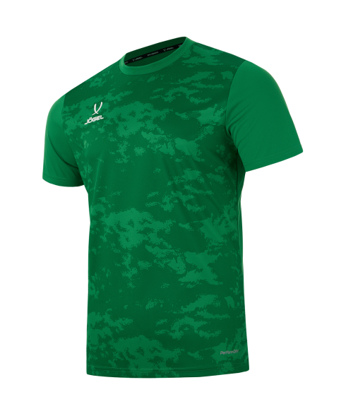 Футболка вратарская JOGEL DIVISION PerFormDRY SPLASH GK Jersey, зеленый, детский