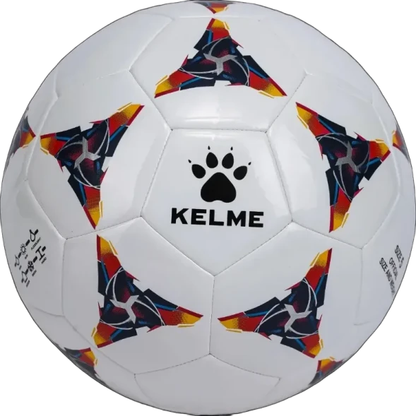 Мяч футбольный KELME Machine Stitched Football (White/Dark Blue)
