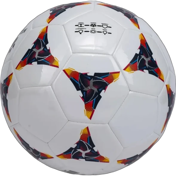 Мяч футбольный KELME Machine Stitched Football (White/Dark Blue)